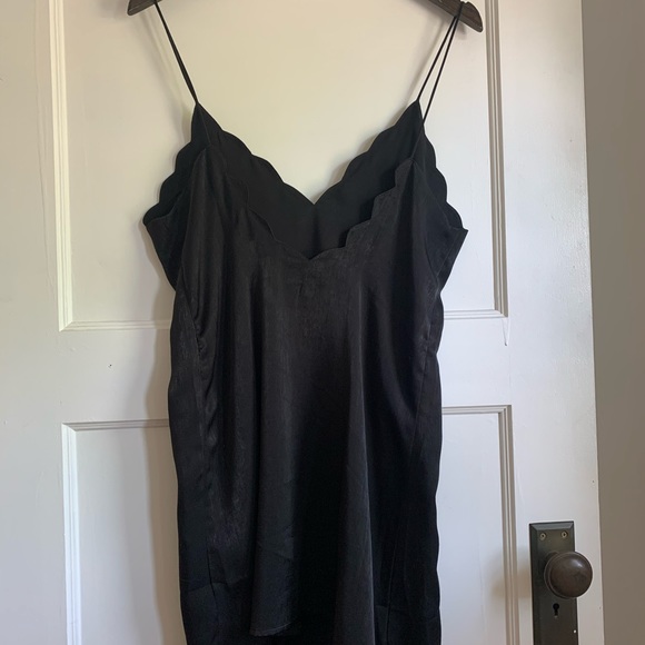 Strappy black slip dress - Picture 2 of 3